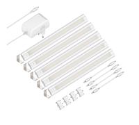 Luce LED sottopensile SIRIS bianco opaco con connettore Montaggio ad angolo [EEK: F]