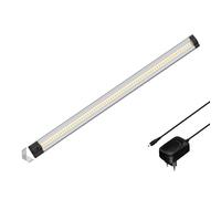 Luce LED sottopensile SIRIS con alimentatore montaggio ad angolo piatto 50cm [EEK: G]