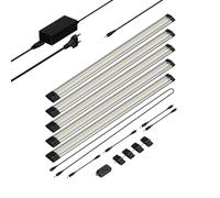 Luce LED sottopensile Siris touch dimmer piatto 50cm ciascuno 531lm bianco caldo [EEK: G]