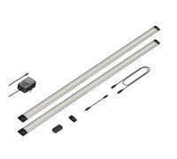 Luce LED sottopensile Siris touch dimmer piatto 90cm ciascuno 963lm bianco caldo