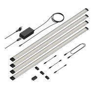 Luce LED sottopensile Siris touch dimmer piatto 90cm ciascuno 963lm bianco caldo