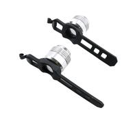 Luce LED spot luminosa bici bicicletta pendolare luminosa anteriore e posteri...