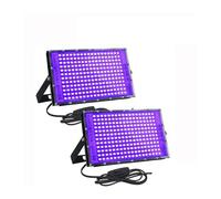 Luce LED UV, 1/2Pack 300W 216 LED UV Luce di Inondazione Lampada da palco a raggi ultravioletti 395nm Fluorescente UV Luce nera DJ Disco Party Stage Retroilluminazione per unghie in gel UV e polimeriz