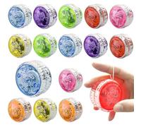 Luce LED YoYo, Responsive yoyo per bambini, 15 pezzi JoJo bambini, luce professionale Yoyos, Yo-yo per regali di compleanno, feste e celebrazioni