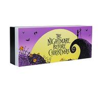 Luce Logo Nightmare Before Christmas Decorazione Jack & Sally, 30cm, Perfetta per Halloween
