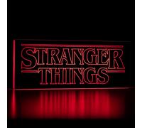 Luce Logo Stranger Things Con 2 Modalità, Alimentazione a Batterie O USB, Decora