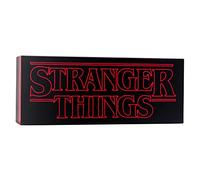 Luce Logo Stranger Things Con 2 Modalità, Alimentazione a Batterie o USB, Decorazione Ufficiale Netflix