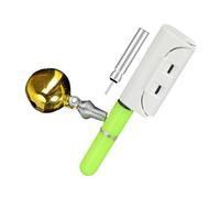 Luce luminosa per la punta della canna da | luce luminosa per la punta della canna da con campana | luce luminosa per pesci impermeabile | batteria inclusa per canne da