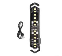 Luce magnetica per tenda da campeggio, impermeabile IPX4, design leggero e portatile, ricarica rapida USB C, adatta per pali della tenda e superfici metalliche all'aperto