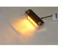 Luce Micro LED Di Grado Marino Ambra Montaggio Verticale Larghezza 1,63"