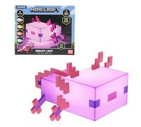 Luce Minecraft Axolotl Lampada con 5 Modalità di Colore, Alimentazione a Batterie