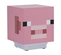 Minecraft Paladone Pig With Sound Lamp Rosa