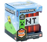 Luce Minecraft TNT con Suoni Lampada Notturna Portatile, Giocattolo Minecraft per Bambini