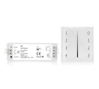 Luce monocromatica LED DC 5V 12V 24V 36V con dimmer Controller V1 controllo 'interruttore del pannello touch a 4 zone(1 pcs V1 set-w)