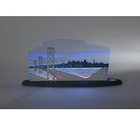 Luce Motivo San Francisco Lunghezza Circa 47cm Nuovo Arcata Arco Luci LED USA Am