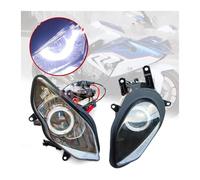 luce Moto Assemblea Per BMW S1000RR S 1000 RR 2015 2016 2017 2018 Moto Faro Angel Eyes HID Montaggio(Bianco)