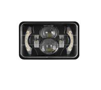 luce Moto Assemblea Per Toyota Cressida 1981 1982 1983 1984 1 pezzo DOT Nero Moto DRL Lampada 4X6 LED Faro Rettangolare Luce(1pc C)