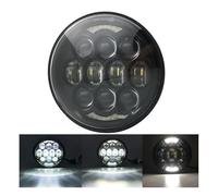 luce Moto Assemblea Per Triumph Speed Triple 2005 2006 2007 2008 2009 2010 5-3/4 "5.75 Pollici Moto Moto Proiettore LED Full Halo Faro DRL 50W Fari Moto(80W black)