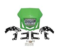 luce Moto Assemblea Per XR 250 CRF 450 XR CRF 150 230 250 450 Piastra Faro Moto Per Enduro Dirt Bike Accessori Motocross Faro(Green)