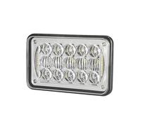 luce Moto Assemblea Per XR250 XR400 XR650 2002-2012 2013 2014 2015 2016 2017 1 pezzo DOT Nero Moto DRL Lampada 4X6 LED Faro Accessori Luce Rettangolare(1pcs Sliver)
