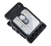 Luce movimento solare a clip con PIR, illuminazione da parete