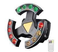 Luce Moving Head Rgbw A 25 Canali, Luce Stroboscopica Led Da 120w Con 20 Lampi/secondo, Luce Da Palco Dmx512 E Attivazione Sonora Con Telecomando, Per Festa Disco Matrimonio Ktv