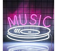 Luce Neon registrazioni Musicali insegna Neon Registrazione Musica LED Neon insegna Musica Studio dj Bar Musicale insegna Neon Negozio Dischi Musicali Festa Musica Decoro Concerto Segno Musica