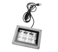Luce Nera a LED in Alluminio Pressofuso 405nm IP65 Luce di Inondazione a Nera Impermeabile per Feste di Compleanno