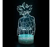 Luce notturna 3D per Bambini Anime Telecomando 16 Colori Cambiamento LED Illusion Lampada E Arte Deco Lampada per Ragazzo Ragazza Camera Decorare Regalo di compleanno Natale