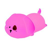 Luce notturna a forma di cane, in silicone, dimmerabile, con timer, lampada decorativa, per comodino, soggiorno, pannolino, allattamento al seno, lettura di storie di andare a, per bambini