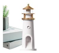 Luce notturna a forma di faro, proiettore lunare, lampada da comodino a LED, con telecomando, ornamenti per la camera da letto, lampada da tavolo wireless per bambini e adulti