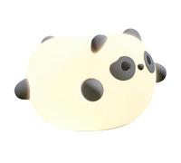 Luce notturna a forma di panda, luce notturna a forma di panda per l'allattamento al seno, con sensore di rubinetto dimmerabile, luce notturna a LED, graziosa decorazione da scrivania, lampada da