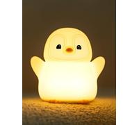 Luce notturna a forma di pinguino, simpatica lampada a LED a forma di animale - Decorazione per camera da letto dei bambini con luce soffusa, perfetta per asilo nido e