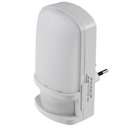 Luce notturna a LED con sensore di movimento, 230 V, luce bianca calda, on/off/auto