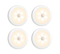 Luce notturna a LED con sensore di movimento Ankilo con tecnologia PIR a infrarossi, rilevamento di movimento a 3 m, flusso luminoso da 45 lumen, ideale per la camera dei bambini, il bagno, le scale,