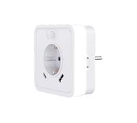 Luce notturna a LED con sensore di movimento e presa, 1 uscita USB-A e 1 uscita di tipo C, sensore di luce automatico, luce notturna a LED con presa per cameretta dei bambini, camera da letto