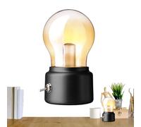Luce notturna a LED, lampada da tavolo notturna | Lampada a lampadina USB vintage da comodino - Lampadina nostalgica adatta agli occhi per la cameretta dei bambini, il bar, il soggiorno, la camera da