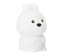 Luce notturna a LED, pacchetto, controllo vocale, robot AI, dialogo multilingue e conversione di testo, connessione WiFi per camera da letto (coniglio)