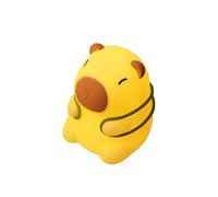 Luce notturna al silicone, notturne, Portable Cute Silicone Silicone Animal Nightlight in forma Capybara, Dorma del dormitorio di novità notturna per il soggiorno della camera da per le vacanze di com