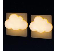 Luce Notturna Bambini Da Presa, 2 Pezzi Luce Notte Con Spina per Cameretta