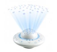 Luce notturna bambino Alecto con suoni, cambio colore, controllo vocale