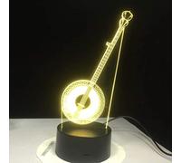 Luce Notturna, Bella Lampada da Tavolo Regalo per Musicisti Luce 3D Luce a LED Decorazione per la casa Luce Notturna