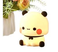 Luce notturna carina - SILICO 10x10x10 cm Glow morbido | Baby niģht låmp con batteria ricaricabile | Animal Squishy Siliconë Touch Lamp Nursery Nursery LIğht, bambino per il sonno | Came