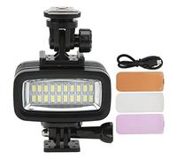 Luce notturna completa per video subacqueo da 40 m Luce subacquea impermeabile IPX8 per fotocamera