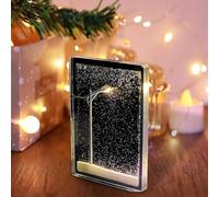 Luce Notturna Con Paesaggio Innevato, 2024 Nuove Luci Natalizie Fai Da Te Fatte A Mano,snow Scene Night Light,snowy Night Street Lamps Night Light, Artigianato Natalizio Luce Notturna Innevata Deco