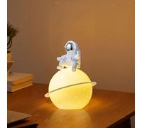 Luce notturna da comodino a LED Spaceman Spaceman 3D Moon Light Luci decorative