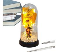 Luce notturna da ufficio | Ornamento da collezione a morbido,Lampada LED a forma di artificiale - Per studenti universitari e liceali Soggiorno Appartamento Dormitorio Biblioteca