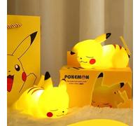 Luce notturna decorativa a led Pikachu Pokemon, lampada da comodino Pikachu Pokemon carina, regalo di compleanno o Natale Luce A,Scatola leggera C+Scatola+Borsa,Scatola leggera B+Scatola+Borsa,Light D