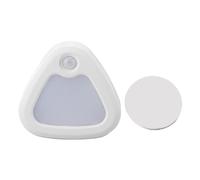 Luce notturna del sensore di movimento a LED 1,5 W 60lm 5m di rilevamento 120 gradi di durata 20s Motion Night Lampada per casa (6000k bianco)