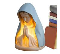 Luce notturna della Beata Madre Maria - Artigianato D Illuminazione Calda E Lenitiva - Luce Notturna Religiosa | Per la Casa, Natale, Compleanno, Camera dei Bambini, Università, Ambiente
